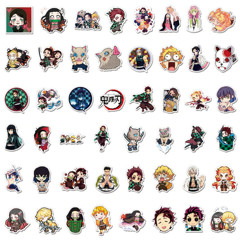 Free 25 piece Anime Stickers
