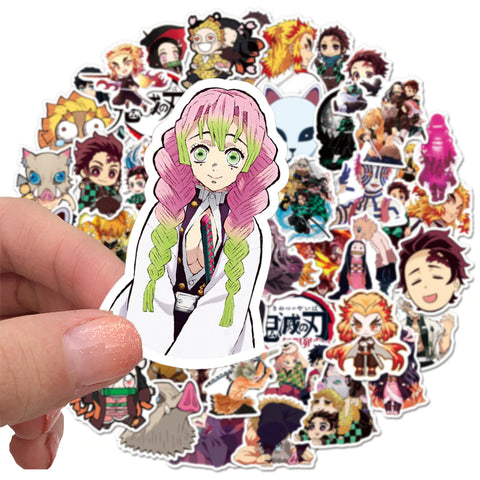 Free 25 piece Anime Stickers