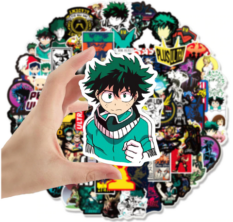 Free 25 piece Anime Stickers